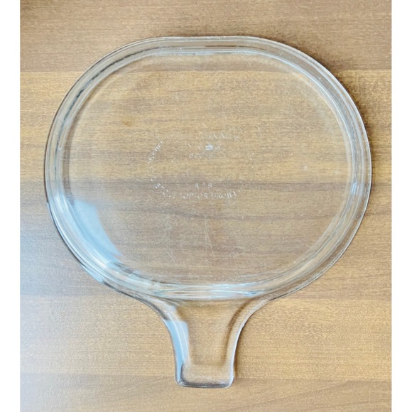 Pyrex Vintage‎ Grab-It Lid Clear Glass 600-B Large - Picture 1 of 5